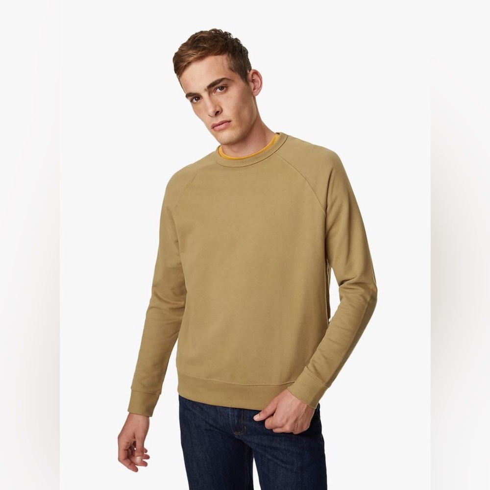 M&S Marks & Spencer Pure Cotton Raglan Crew Neck Sweatshirt🖤